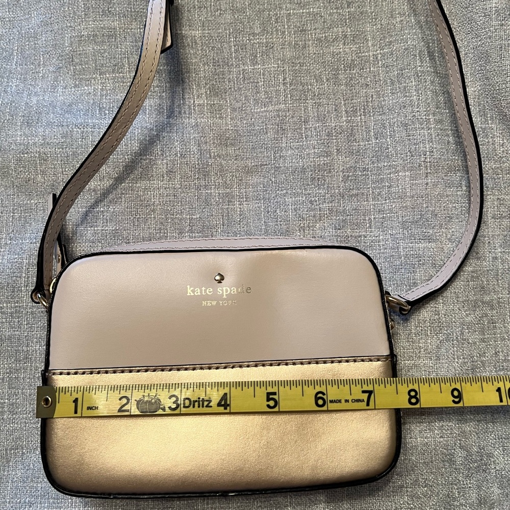 Kate Spade Cream and Gold Crossbody Bag - Picture 5 of 14